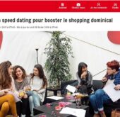 Speed-dating géant à Bruxelles.