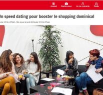 Speed-dating géant à Bruxelles.